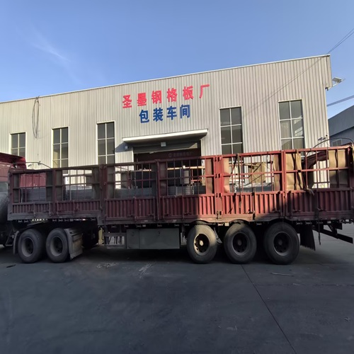 城市廣場用鋼格板效果驚艷超出預(yù)期